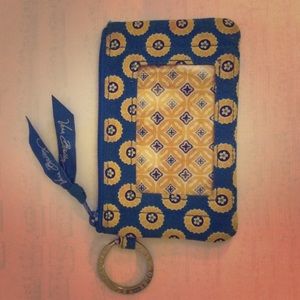 Riviera Blue Vera Bradley ID Wallet