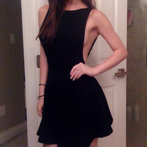 American Apparel Dresses & Skirts - American Apparel Ponte Skater Dress Black xs