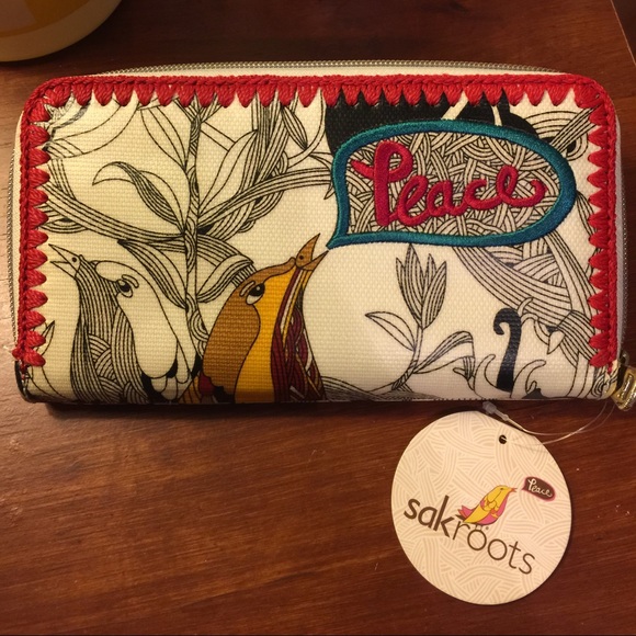 Sakroots Peace Wallet