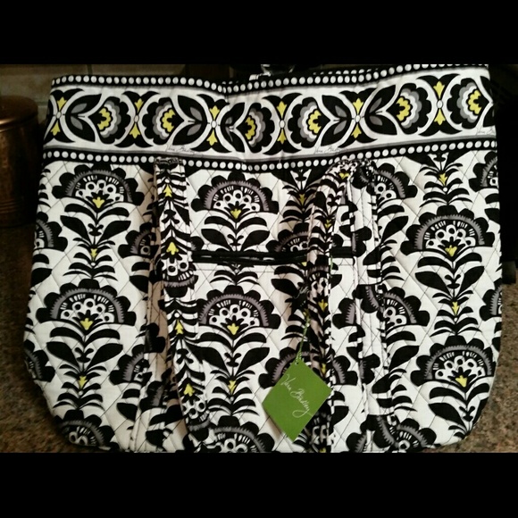 NWT Vera Bradley Large Tote in Fanfare