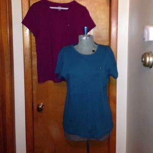 NWOT TOMMY HILFIGER FLAG SOLID TOPS XL BUNDLE