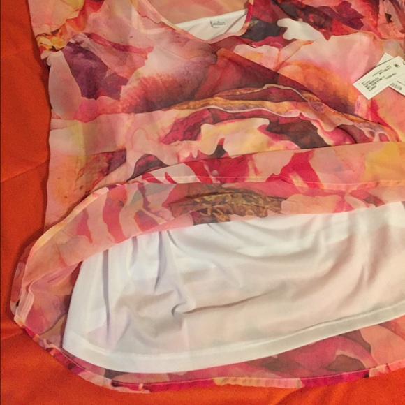 Liz Claiborne NEW cute fresh summer top - Picture 3 of 4