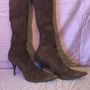 All suede SERGIO ROSSI boots