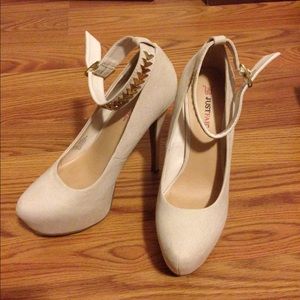 Just fab nude dardi heels