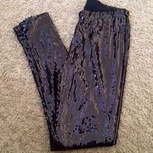Sequins leggings