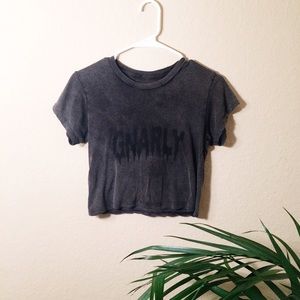 Brandy Melville "Gnarly" Crop Top