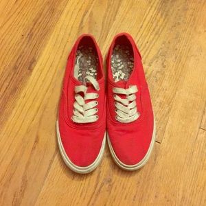 Red mossimo shoes