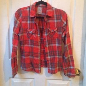 🎉🎉Red and grey flannel