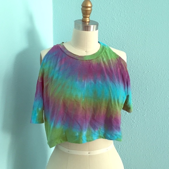 Tie dye crop top