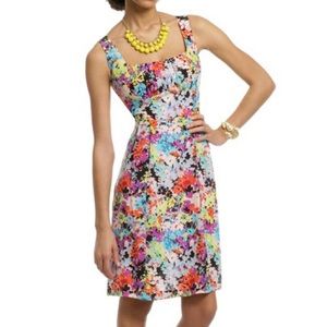 Nanette Lepore Psychedelic Floral Dress