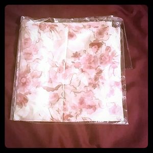 Cherry blossom floral silk fabric