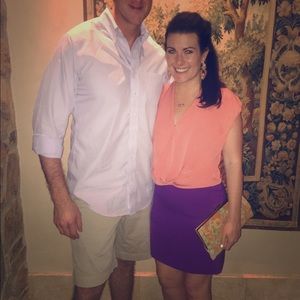 Diane Von Furstenburg color block dress