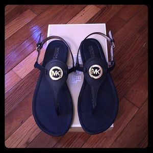 Michael Kors Navy Flats