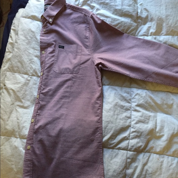 RVCA button-up long sleeve shirt