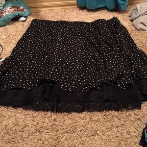 Torrid heart skirt