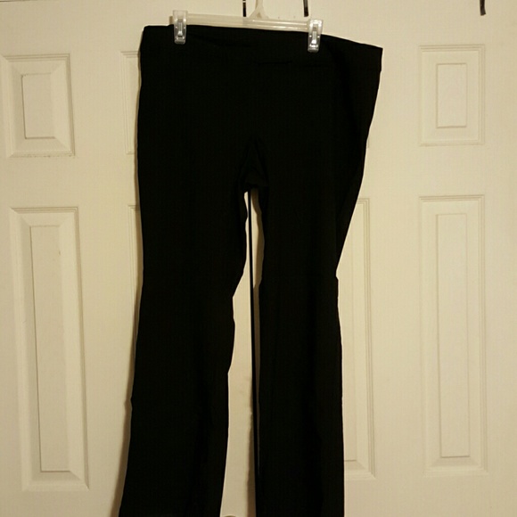 Black dress pants.