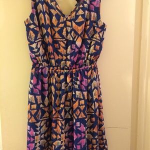 Tribal Print Dress