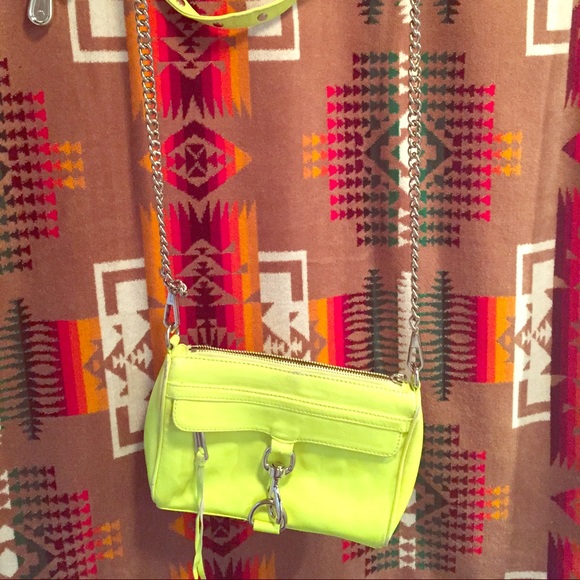 Neon Green Rebecca Minkoff Mini M.A.C