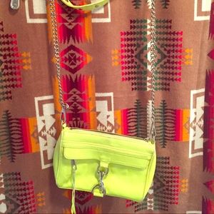 Neon Green Rebecca Minkoff Mini M.A.C