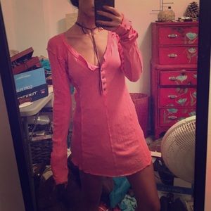 Free people long sleeve top.