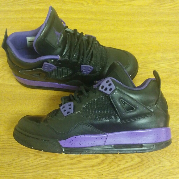 Black & Violet 4s (Customs)