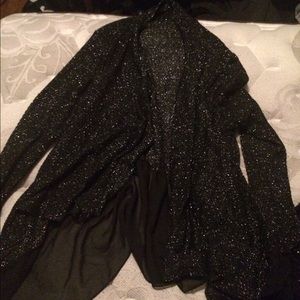Black sparkly cardigan