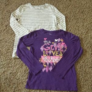 Girls Long Sleeve Shirt Bundle