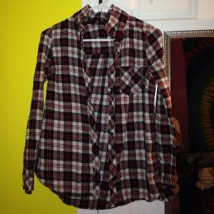 Girls flannel jacket