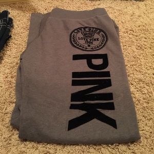 Grey Victoria's Secret PINK sweat pants