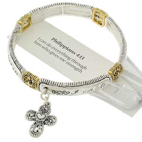 Jewelry - Philippians 4:13 bracelet