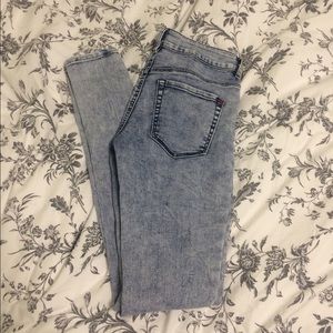 Acid wash jeans
