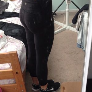 Reversible Lululemon cropped leggings