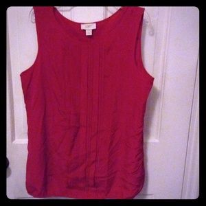 Ann Taylor LOFT red top