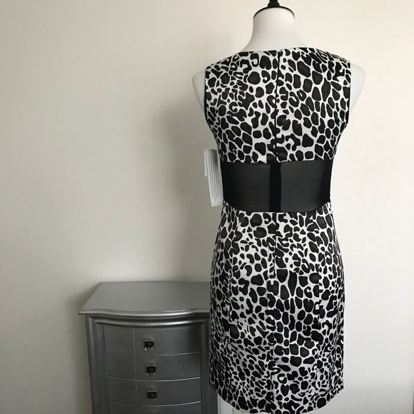 AIDAN MATTOX SLEEVELESS SHIFT DRESS - Picture 3 of 8