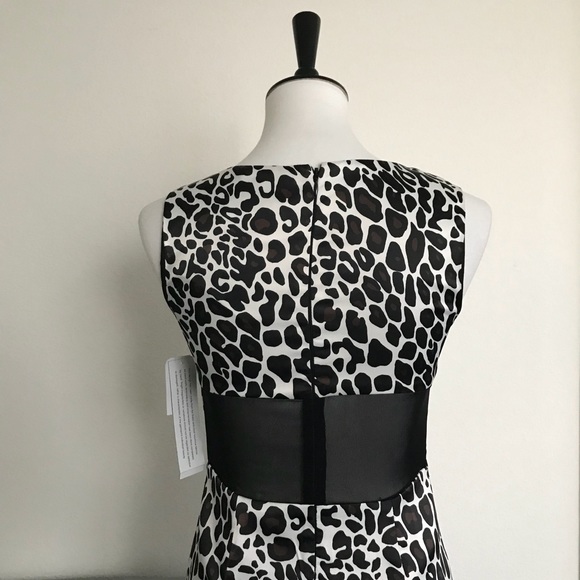 AIDAN MATTOX SLEEVELESS SHIFT DRESS - Picture 5 of 8