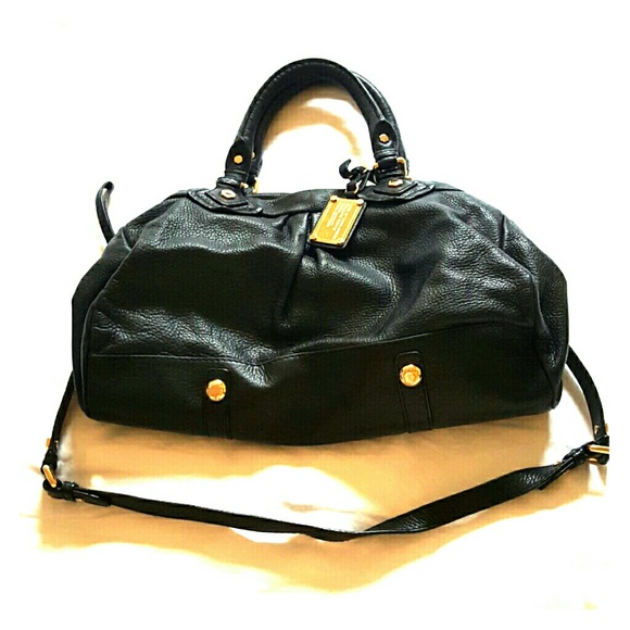 Marc by Marc Jacobs Black Leather Satchel