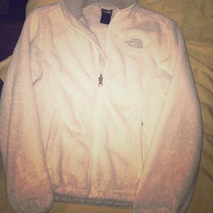 white north face jacket