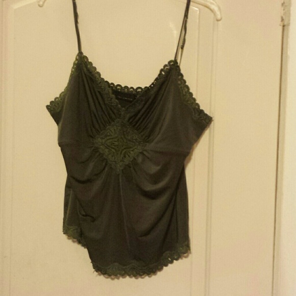 Pretty dark green tank/cami