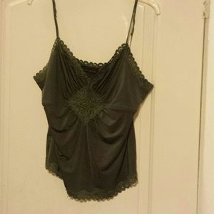 Pretty dark green tank/cami