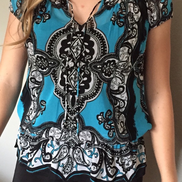INC Peplum Top