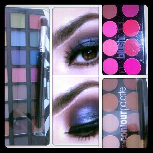 Bundle 3pc contour, blush and eyeshadow palette - Picture 1 of 3