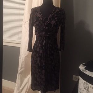 Boden 3/4 sleeve stretch dress