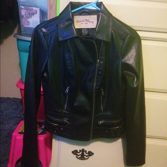 Black "Leather" Jacket