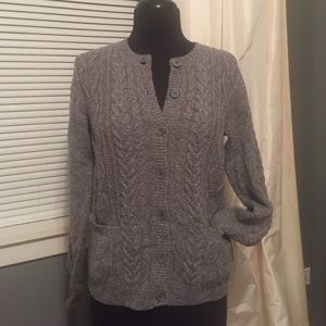 Boden Cable Cardigan Sweater