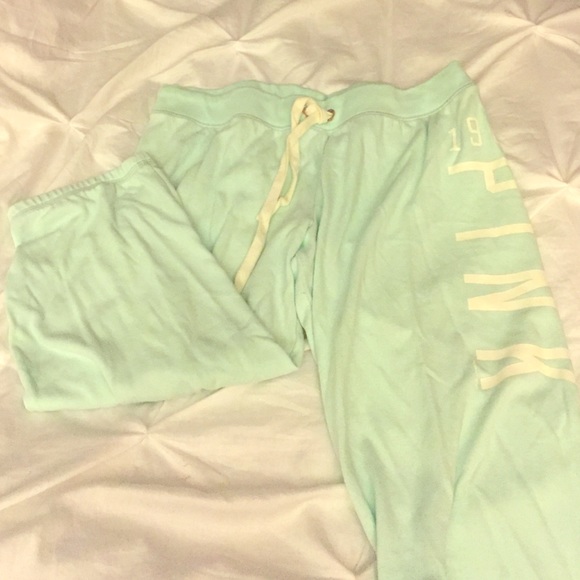 👖Victoria's Secret mint green sweatpants