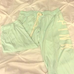 👖Victoria's Secret mint green sweatpants