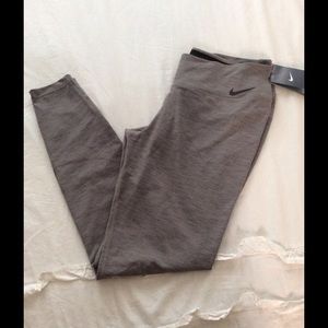 Nike Grey Dry Fit Running Tights