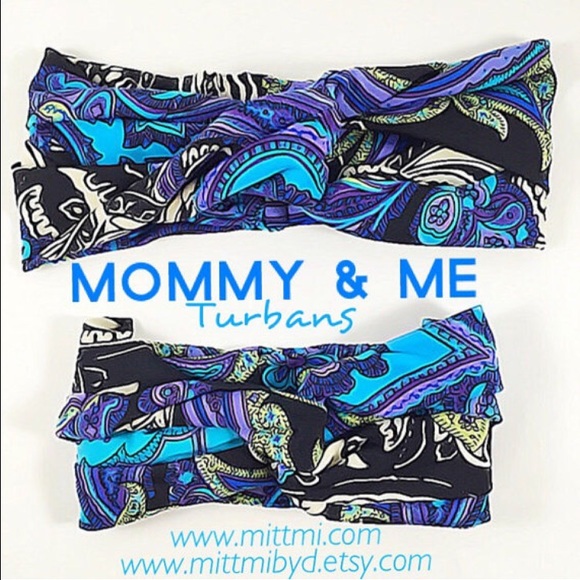 Mommy and me turbans
