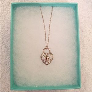 Tiffany necklace heart locket