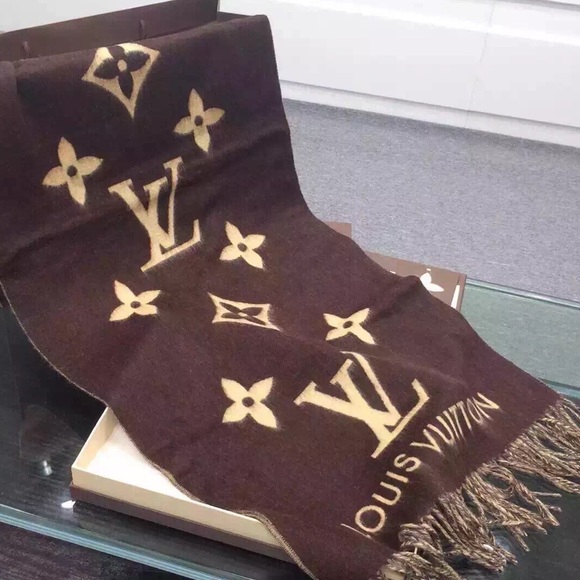 Louis Vuitton scarf!